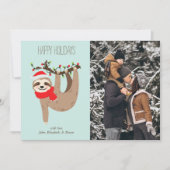 Niedliches Foto Feiertagskarte (Vorderseite)