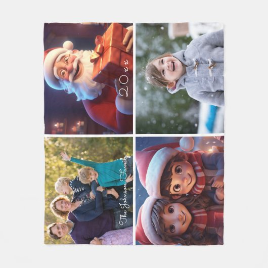 Niedliches Foto Fleecedecke (Vorderseite)