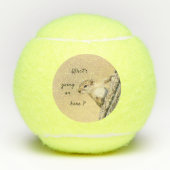 Niedliches Foto für Baumhirtenhörnchen Tennisbälle (Vorderseite)