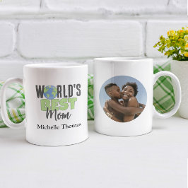 Niedliches Foto für die beste Mama der Welt Kaffeetasse