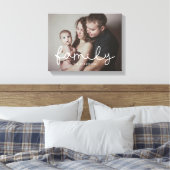Niedliches Foto für die Familie von whimsistischen Leinwanddruck (Insitu (Schlafzimmer))