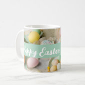 Niedliches Foto für moderne Ostersammlungen Kaffeetasse (Vorderseite Links)