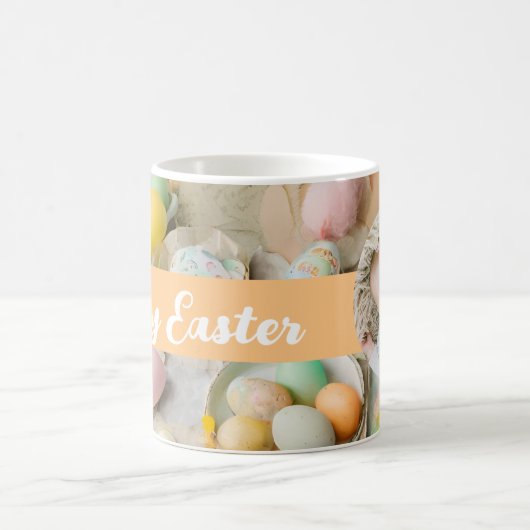 Niedliches Foto für moderne Ostersammlungen Kaffeetasse (Mittel)