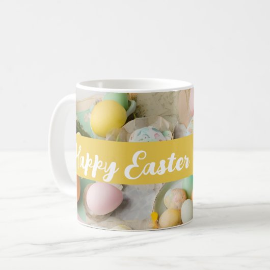 Niedliches Foto für moderne Ostersammlungen Kaffeetasse (Vorderseite Links)