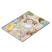 Niedliches Foto für moderne Ostersammlungen Notizblock (Linke Seite)