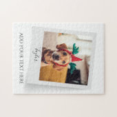 Niedliches Foto für Weihnachten Puzzle (Horizontal)