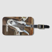 Niedliches Foto Gepäckanhänger (Vorderseite (Horizontal))