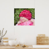 Niedliches Foto Jahreskalender 2023 Poster (Küche)