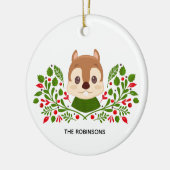 Niedliches Foto Keramik Ornament (Links)