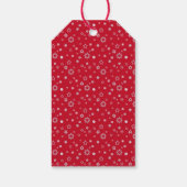 Niedliches Foto Kranken Rahmen Frohe Weihnachten Geschenkanhänger (Rückseite)