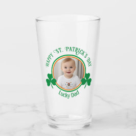 Niedliches Foto Lucky Vater Clou St Patricks Day Glas