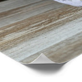 Niedliches Foto mit Spitze Poster (Ecke)