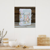 Niedliches Foto mit Spitze Poster (Küche)