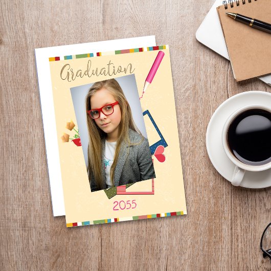 Niedliches Foto Mittlere Schule Abschluss Danke