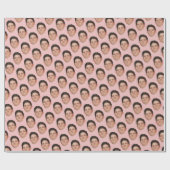 Niedliches Foto oder Pet-Papier, rosa Geschenkpapi Geschenkpapier (Flach)