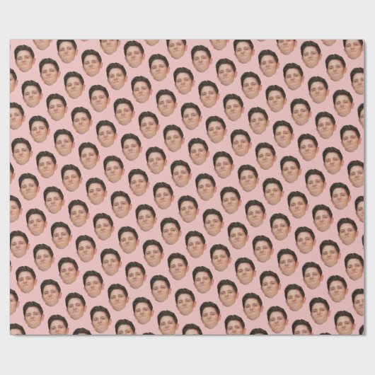 Niedliches Foto oder Pet-Papier, rosa Geschenkpapi Geschenkpapier (Flach)