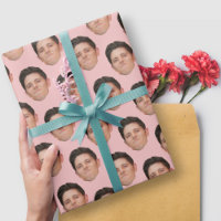 Niedliches Foto oder Pet-Papier, rosa Geschenkpapi