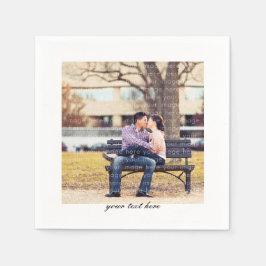 Niedliches Foto Party Napkin Serviette