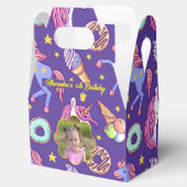 Niedliches Foto Unicorns, Donuts & Ice Creme Geschenkschachtel (Geöffnet)