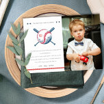 Niedliches Foto von Marinebastian Basketball Gebur Dankeskarte<br><div class="desc">Eine Niedliche Boys Navy Red Baseball Bat Star Kinderkollektion.- Es ist eine elegante, einfache Minimal Sketchie Illustration von Baseballschlägern und Stars mit individuellem Jahr und perfekt für Ihre kleinen sportlichen Geburtstagsparty. Es ist sehr einfach, mit Ihren persönlichen Daten zu personalisieren. Wenn Sie ein anderes passendes Produkt oder eine Anpassung benötigen,...</div>