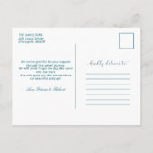 Niedliches Foto Weihnachten Geburtserklärung (Rückseite)