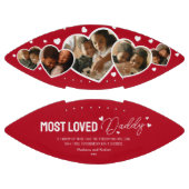 Niedliches Foto zum Daddy Vathers Day Football (Paneele)