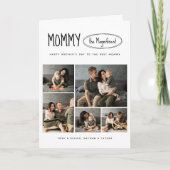 Niedliches Foto zum Muttertag Karte (Vorderseite)