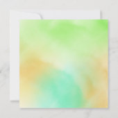 Niedliches Fox Baby Art Tier mit Blumenbezug (Rückseite)