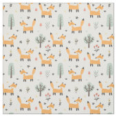 Niedliches Fox-Muster Stoff (Muster)