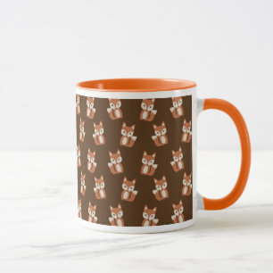 Niedliches Fox-Muster Tasse