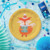 Niedliches Fox Paper Plate von Dreamlikeachildstor Pappteller (Party)