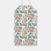 Niedliches Foxmuster Geschenkanhänger (Rückseite)