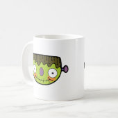 Niedliches Frankenstein Kaffeetasse (Vorderseite Links)