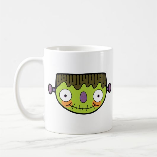 Niedliches Frankenstein Kaffeetasse (Links)