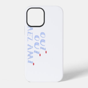 Niedliches Französisch Oui Oui Ja Meine Freunde iPhone 12 Hülle