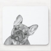 Niedliches französische Bulldogge mousemat Mousepad (Vorne)