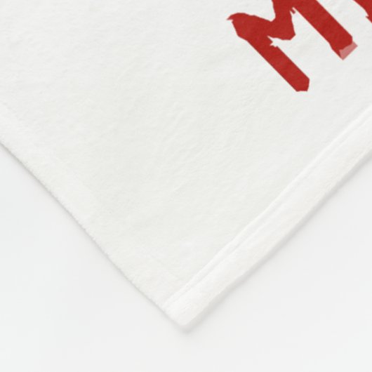 Niedliches französisches Bulldog-Valentinstag Fleecedecke (Ecke)