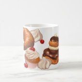 Niedliches französisches Gebäck Kaffeetasse (Mittel)