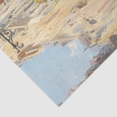 Niedliches Frenchie Paris Seidenpapier (Ausschnitt)