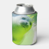 Niedliches freundliches Siegel Unterwasser Dosenkühler (Kanne Vorderseite)