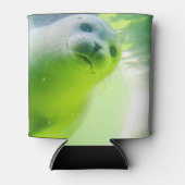 Niedliches freundliches Siegel Unterwasser Dosenkühler (Vorderseite)