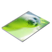 Niedliches freundliches Siegel Unterwasser Notizblock (Linke Seite)