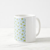 Niedliches Froschmuster Kaffeetasse (VorderseiteRechts)