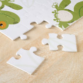 Niedliches Froschmuster Puzzle (Seite)