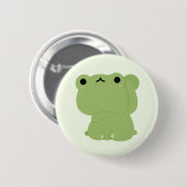 Niedliches Froschpaar Button (Vorne & Hinten)