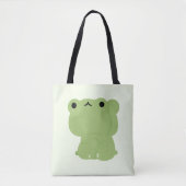Niedliches Froschpaar Tasche (Vorderseite)