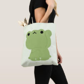 Niedliches Froschpaar Tasche (Von Nahem)