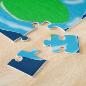 Niedliches Froschpuzzle Puzzle (Seite)