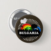 Niedliches fruchtiges Bulgarien Button (Vorne & Hinten)