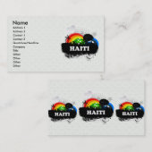 Niedliches fruchtiges Haiti Visitenkarte (Vorne/Hinten)